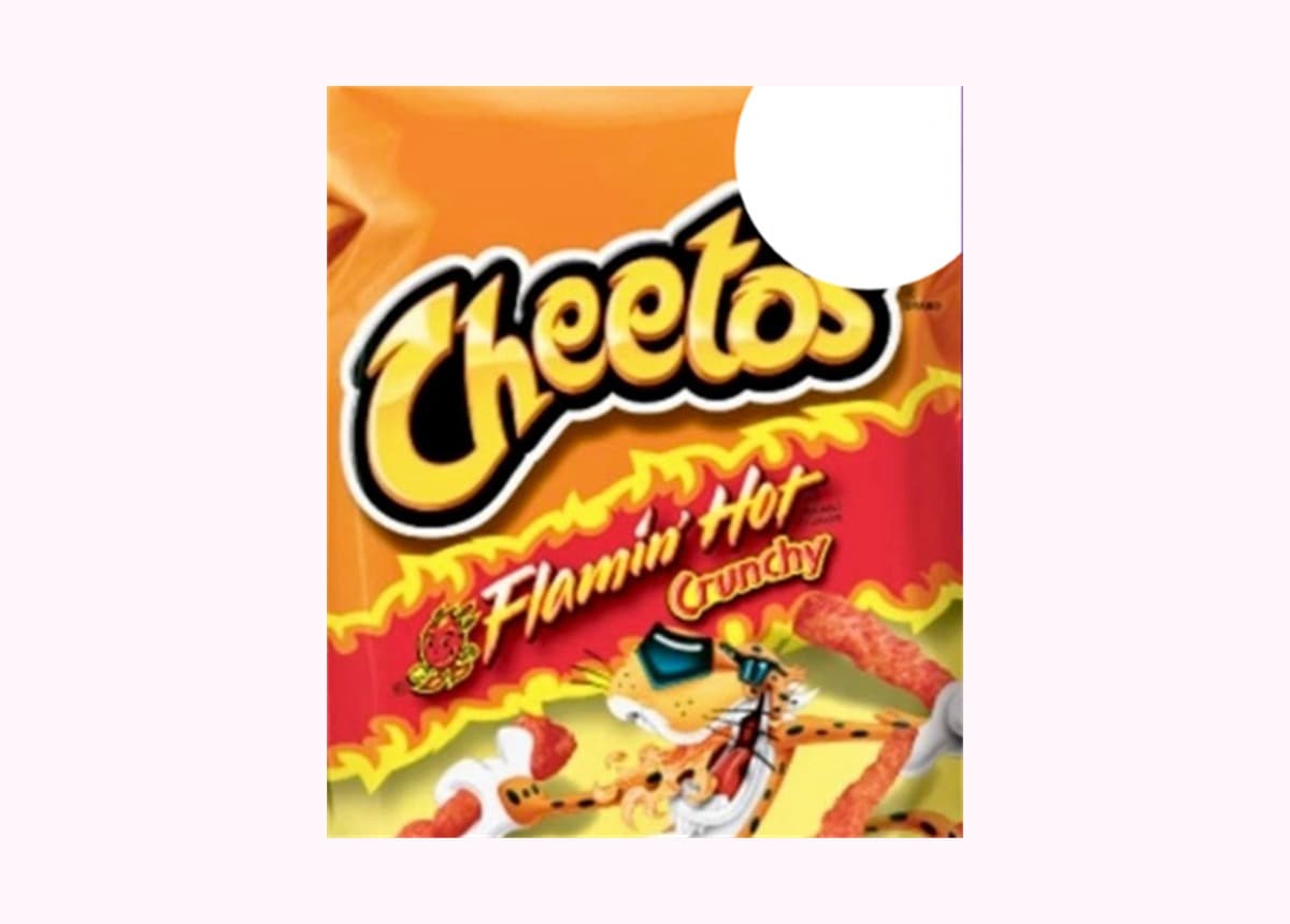 Flamin' Hot Cheetos from the Sweet Spot Truck menu