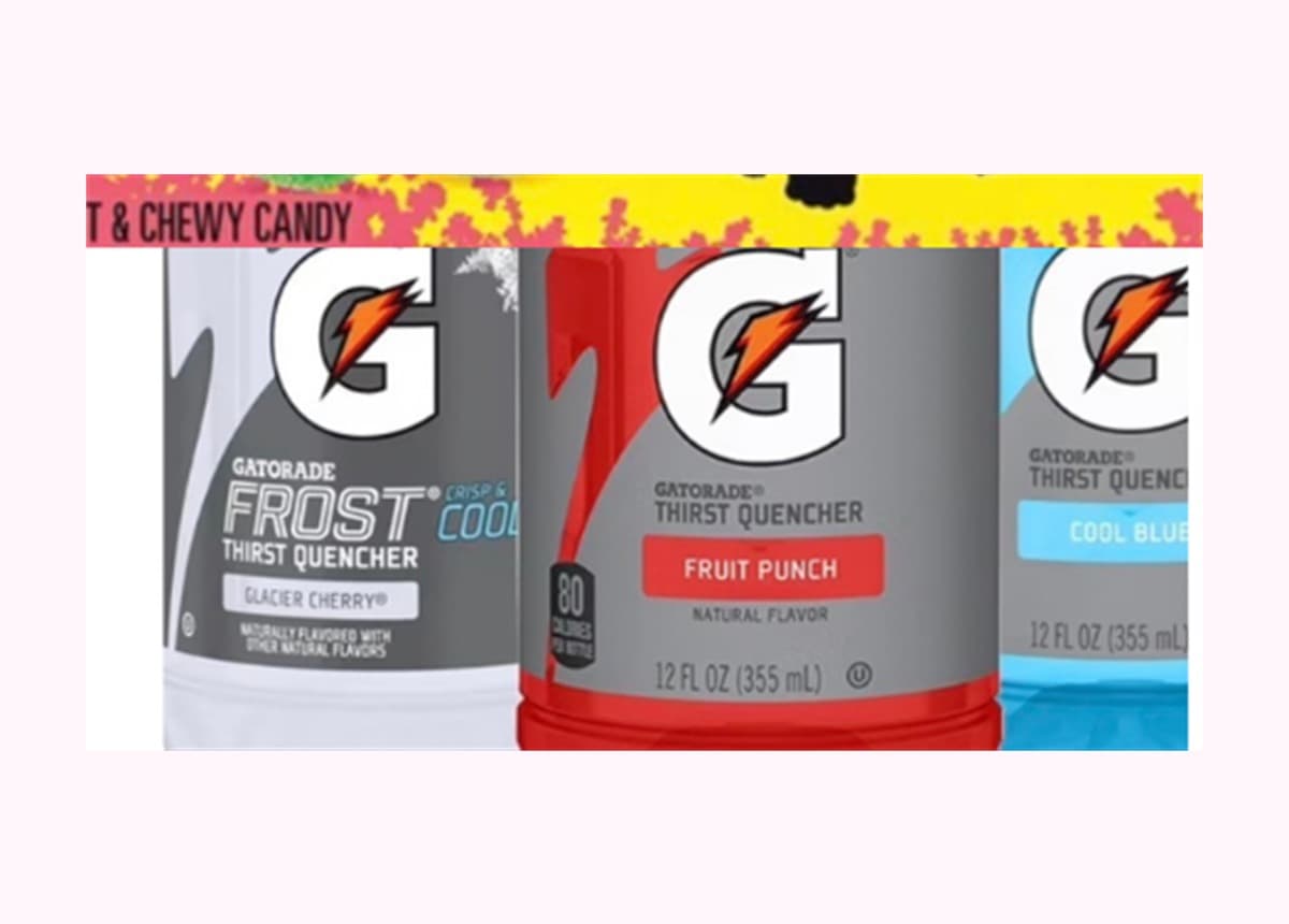 Gatorade from the Sweet Spot Truck menu