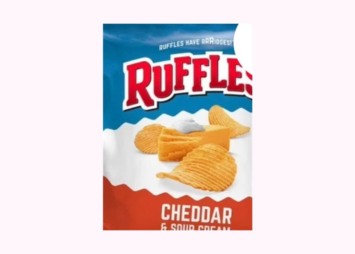 Ruffles Cheddar & Sour Cream from the Sweet Spot Truck menu