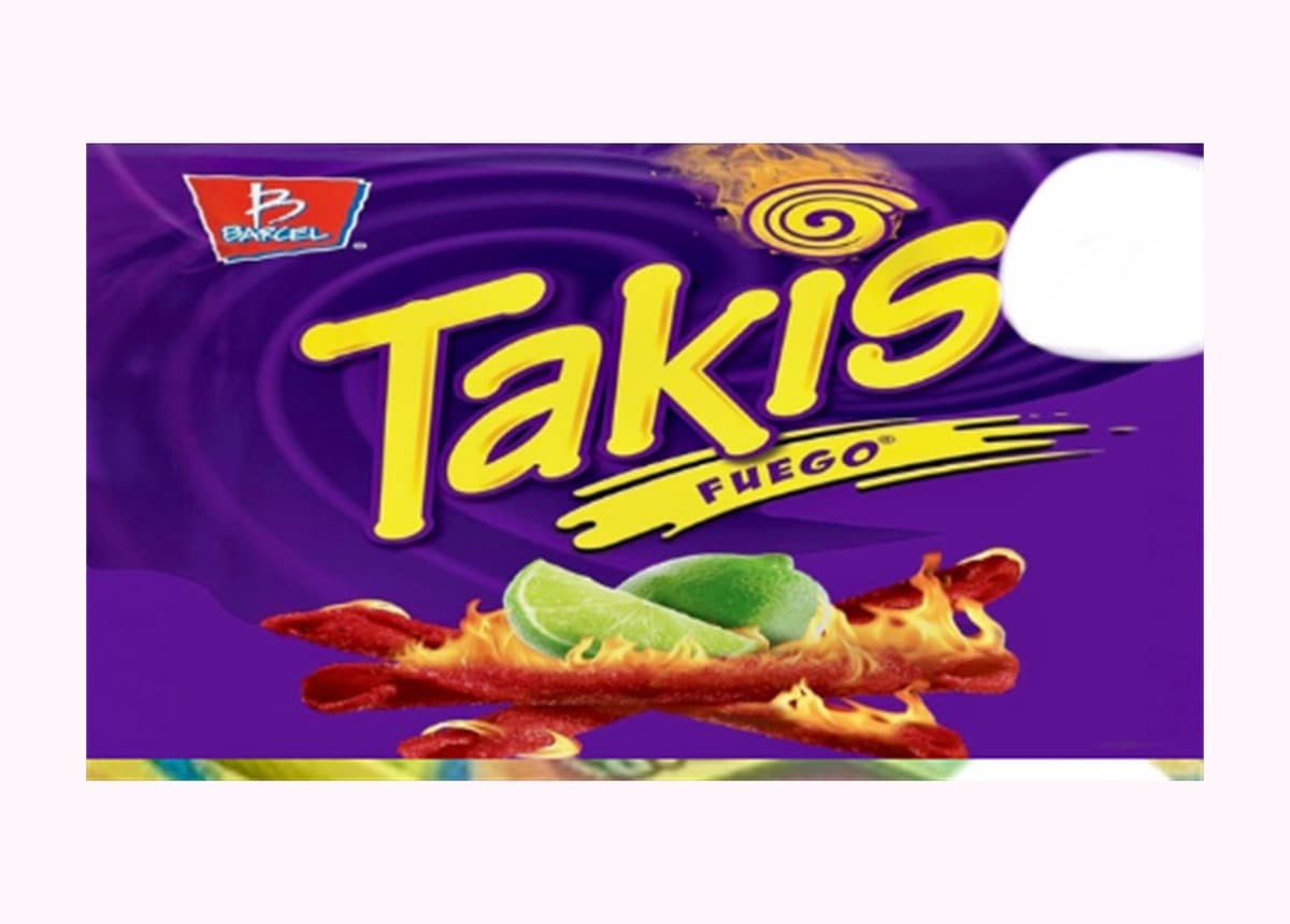 Takis Fuego from the Sweet Spot Truck menu